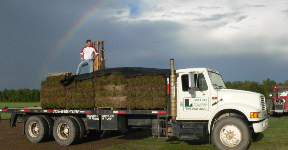 Legault Sod Farms delivery