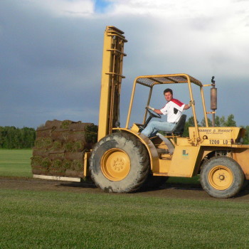 Sod pick up